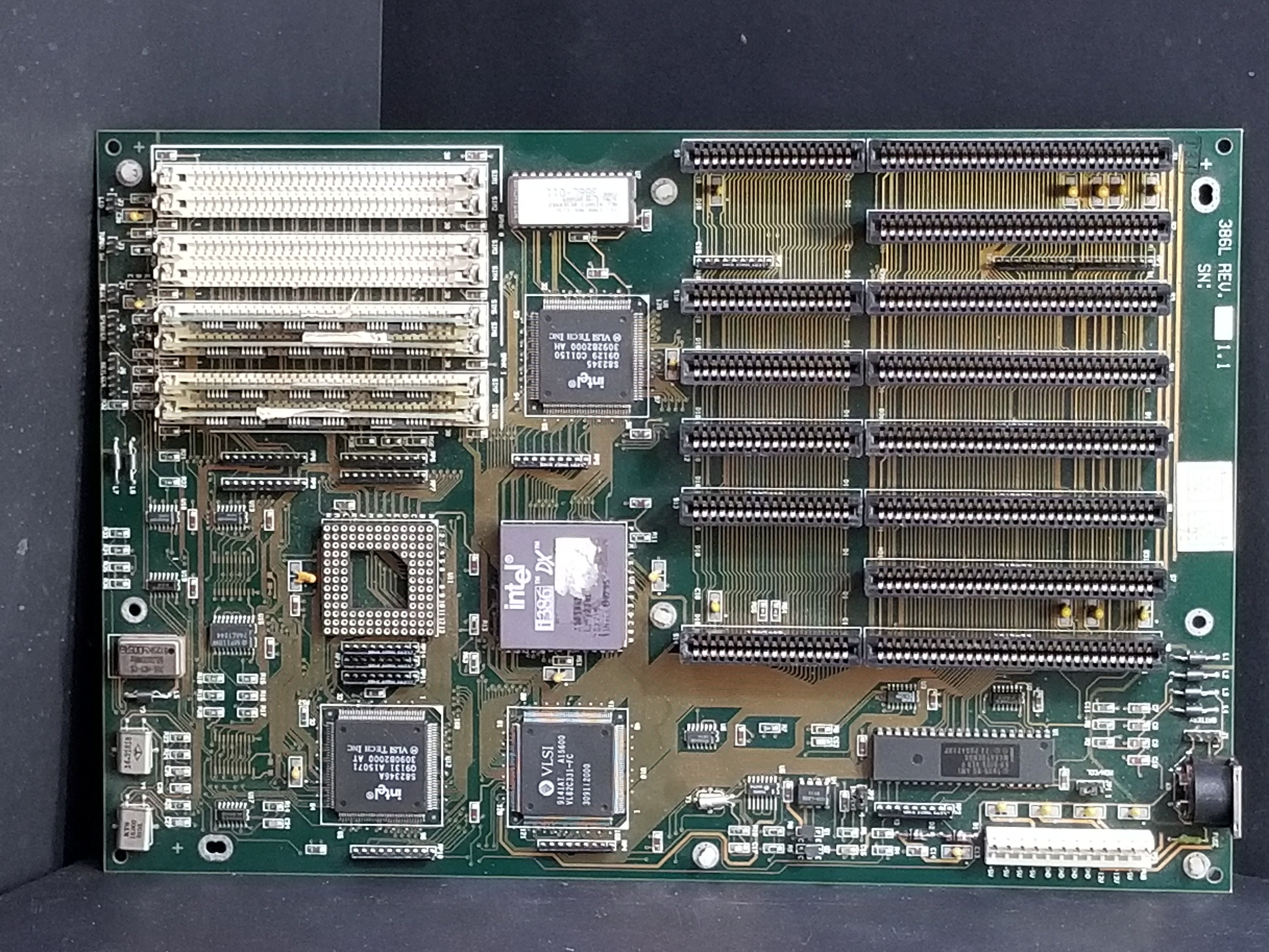 Intel I386 DX With Motherboard and RAM Not Tested as Is - Etsy
