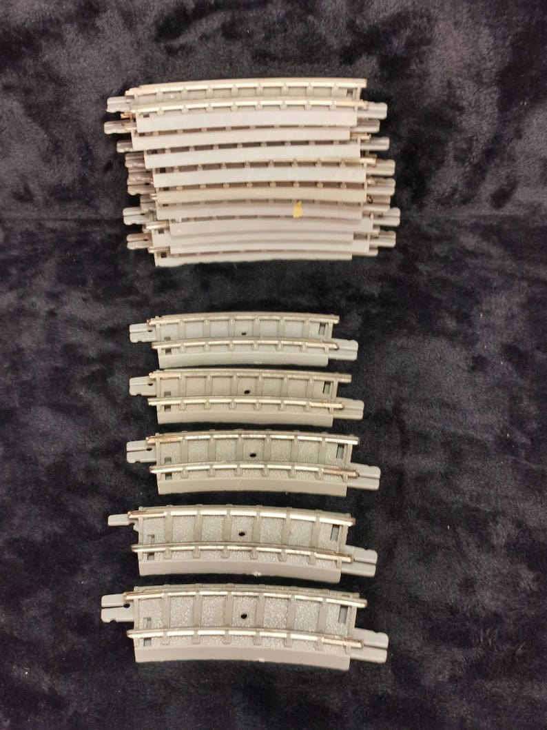 Many Tri Rails Jere Vintage Tri-ang OO Gauge Curved Rails: R.109 & R.104 - Lot of 15 - Etsy