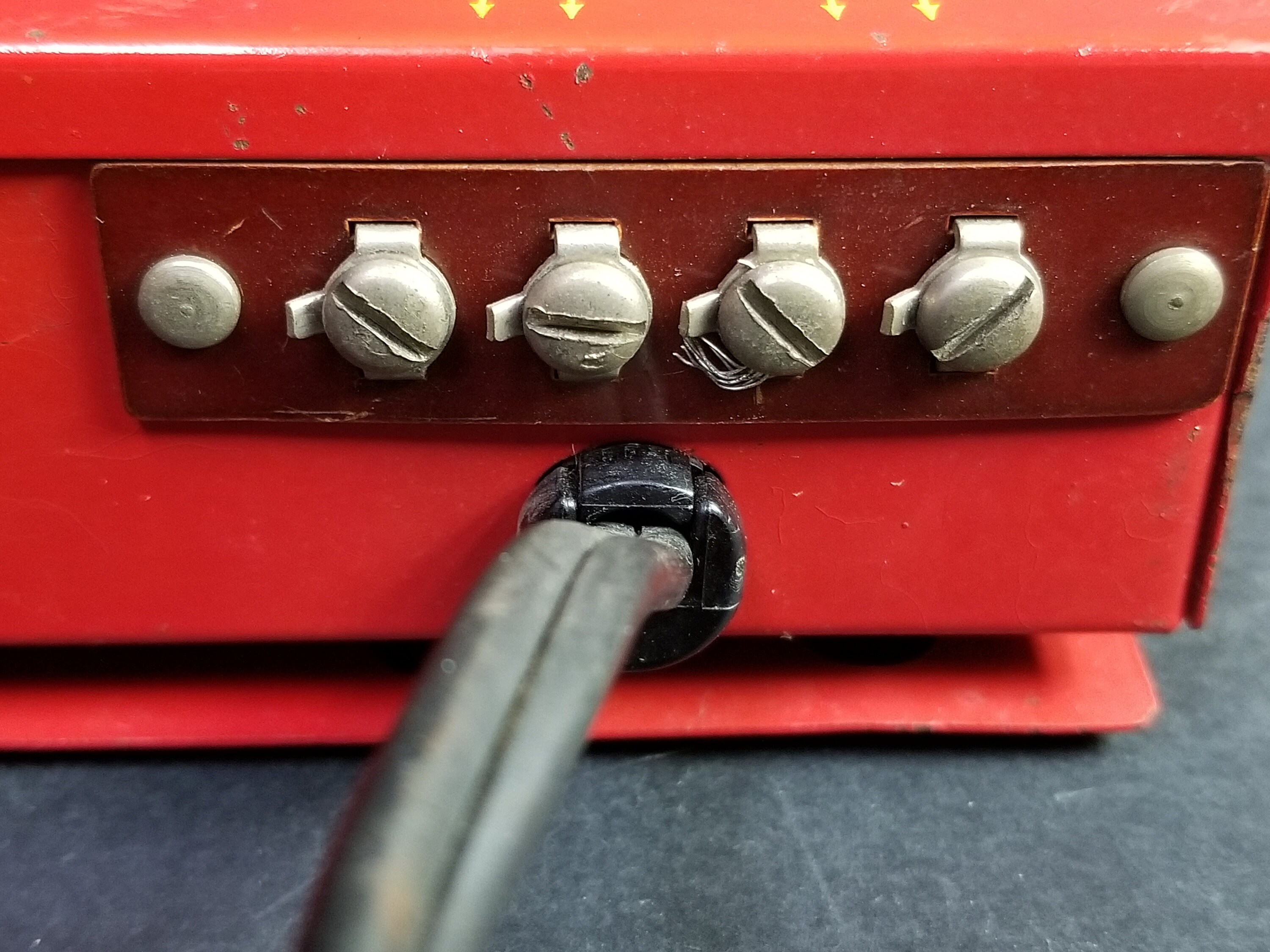 Tri-ang Railways OO/HO Train Transformer Model 2200 RED and Yellow ...