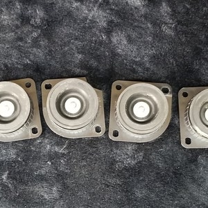 Vintage Sony Model PS-11 Turntable Parts Original Set of 4 Feet with Screws