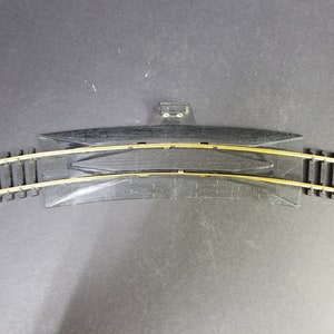 HO Scale Bachmann Railroad 18&quot; R Terminal Rerailer Track Section Brass