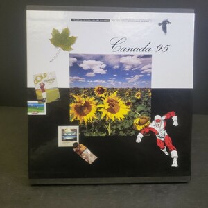 Annuario della collezione di souvenir di francobolli annuali del Canada Post del 1995 - nuovo e completo
