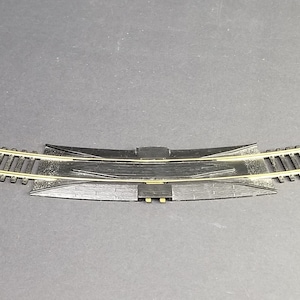 HO Scale Bachmann Railroad 18&quot; R Terminal Rerailer Track Section Brass