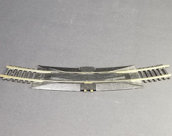 HO Scale Bachmann Railroad 18&quot; R Terminal Rerailer Track Section Brass