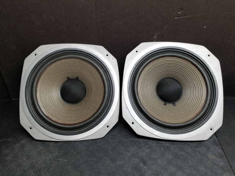 Vintage Sony Pair Carbocon SS-3150 Woofer 8in 1-502-580-11 Tested Working image 3