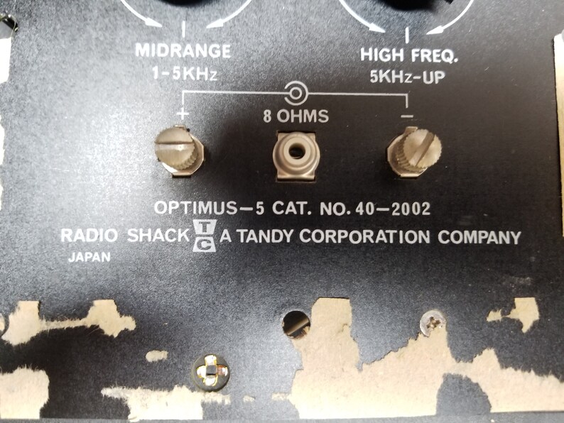 Optimus Control Module Vintage Radio-shack Optimus-5 CAT. No. 40-002 Control Modules - Etsy