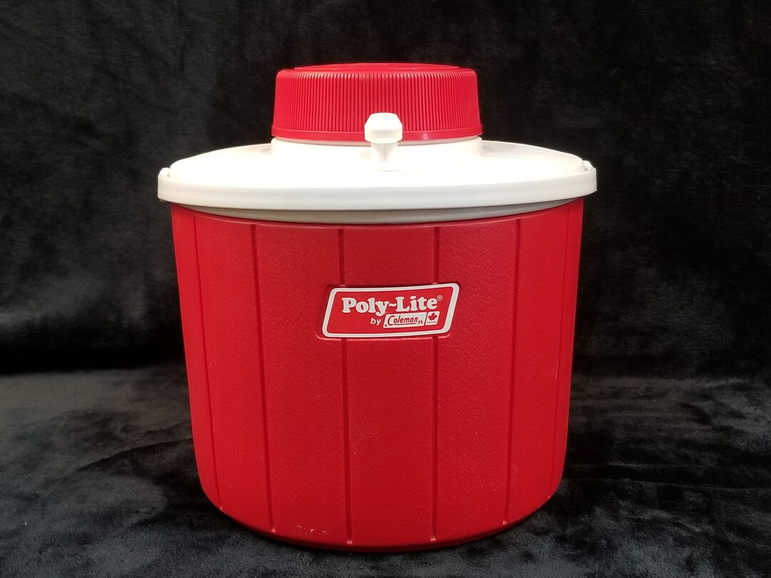 Vintage Coleman Polylite 4L Insulated Water Cooler Jug Etsy
