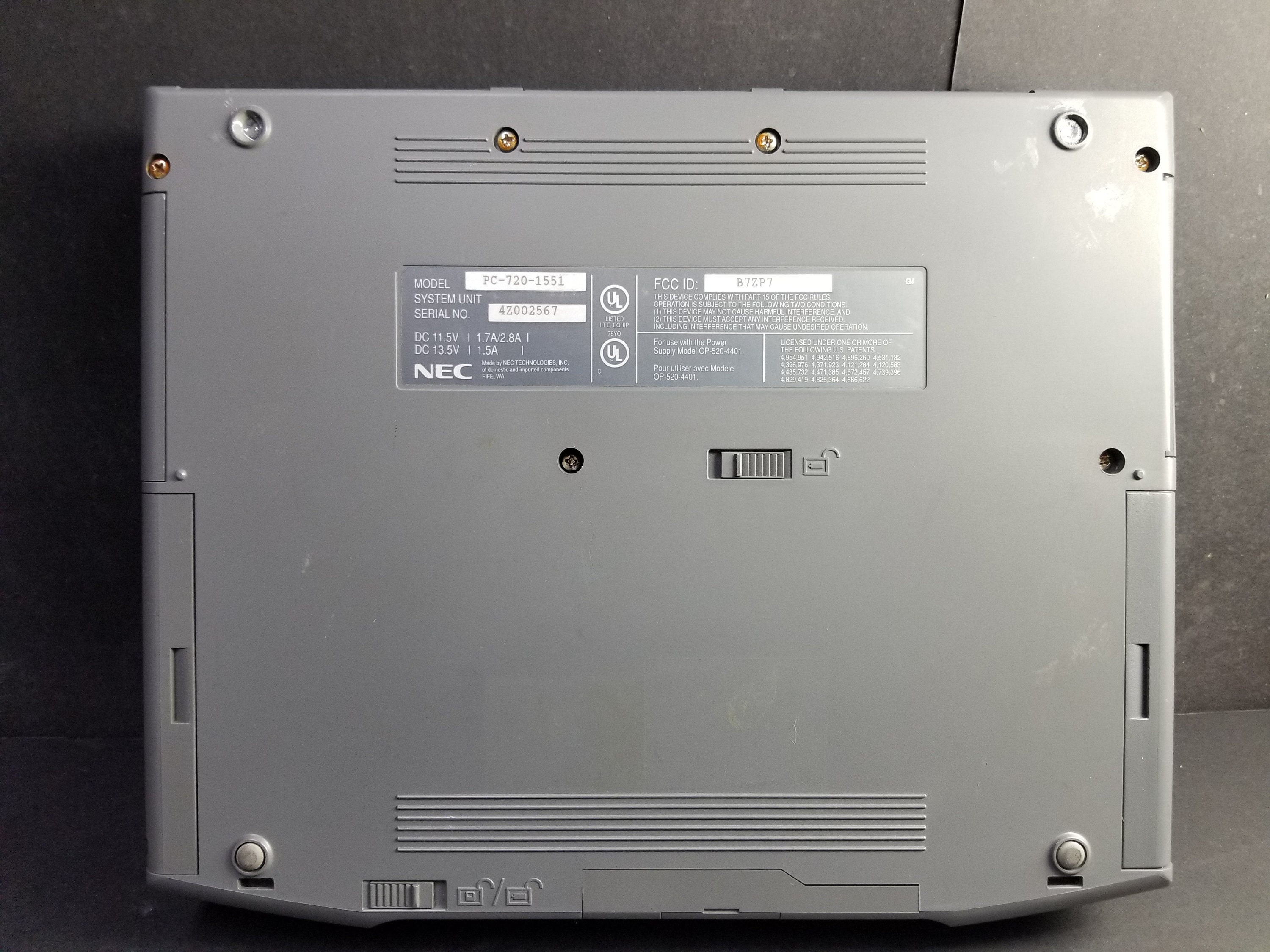 Vintage NEC Versa V/75 Laptop PC-720-1551 Tested Turns On - Etsy Vintage NEC Versa V/75 Laptop PC-720-1551 Tested Turns On - Etsy