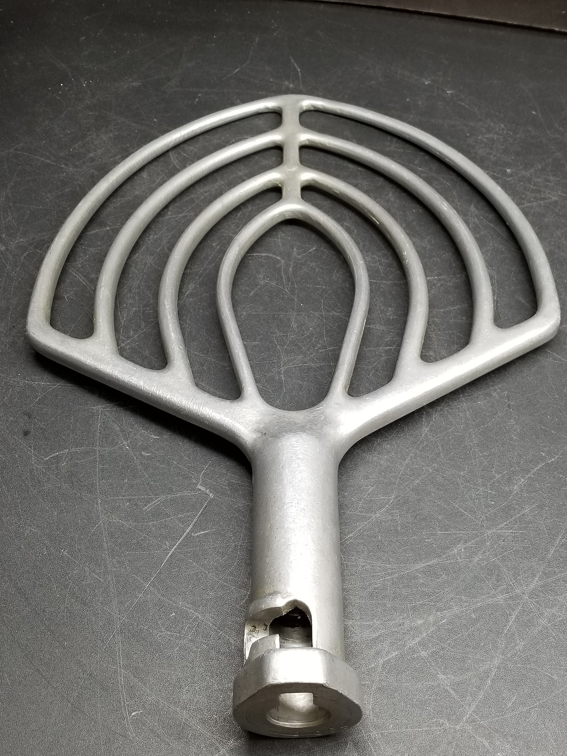large vintage heavy duty commercial industrial mixer beater paddle