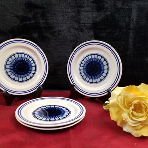 Vintage Ridgway Ironstone England Sonate Set von 4 Tellern