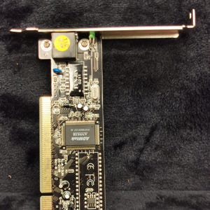 Vintage Dual Speed Fast Ethernet PCI Adapter ALG-2 Chip ADMtek  AN983B