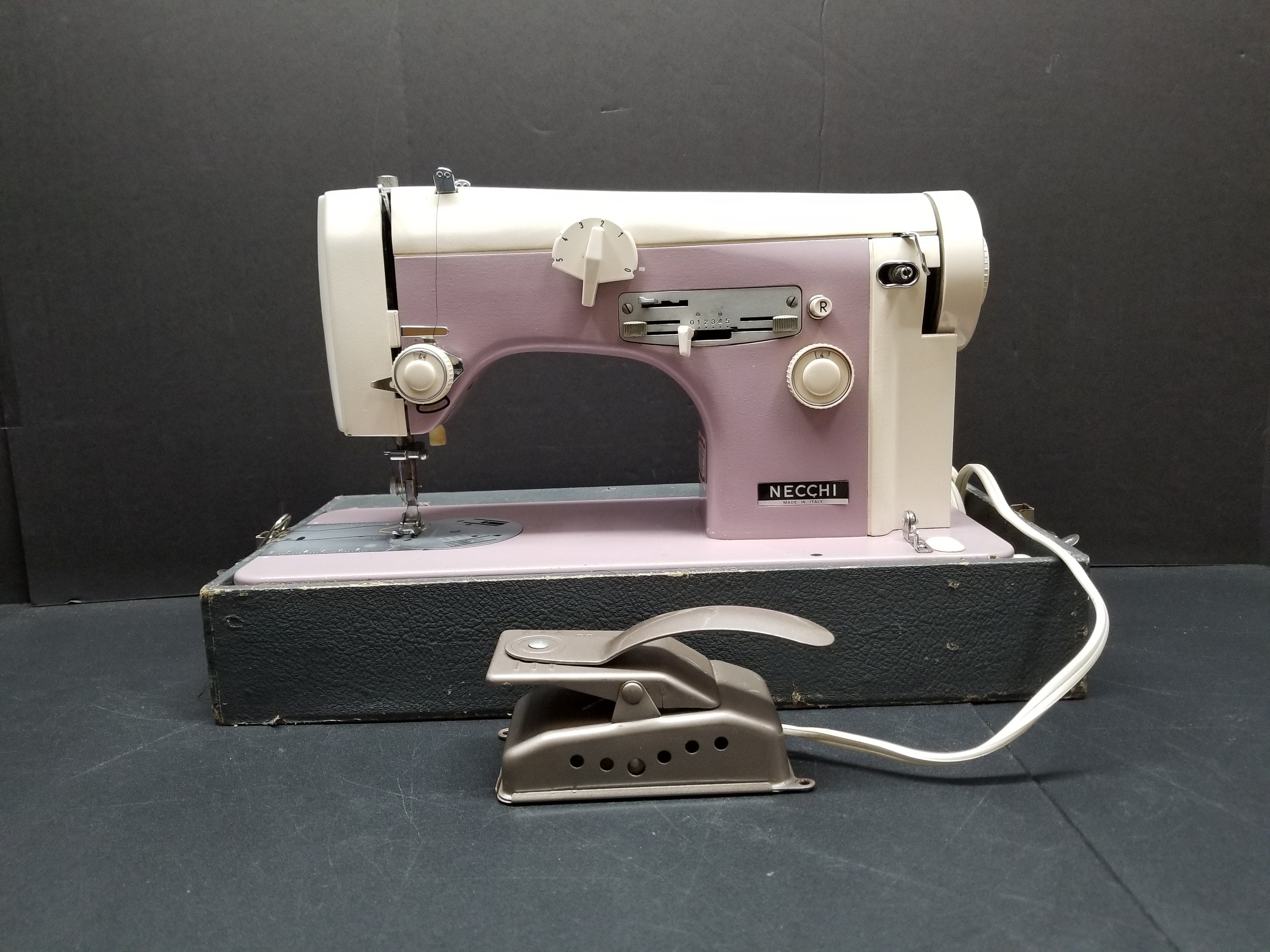 Vintage Pink Necchi SuperNova Sewing Machine - Roseville, CA Patch