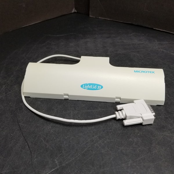 Vintage Microtek LightLid 35 Slide Film Scanner Adapter