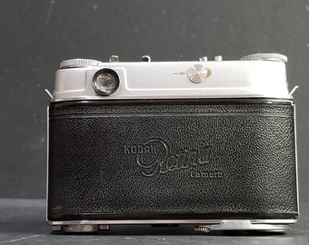 Appareil photo ancien Kodak RETINA II avec objectif Schneider Xenon 50 mm 2 - Photo, audio & vidéo Appareil photo ancien Kodak RETINA II avec objectif Schneider Xenon 50 mm 2 - Photo, audio & vidéo