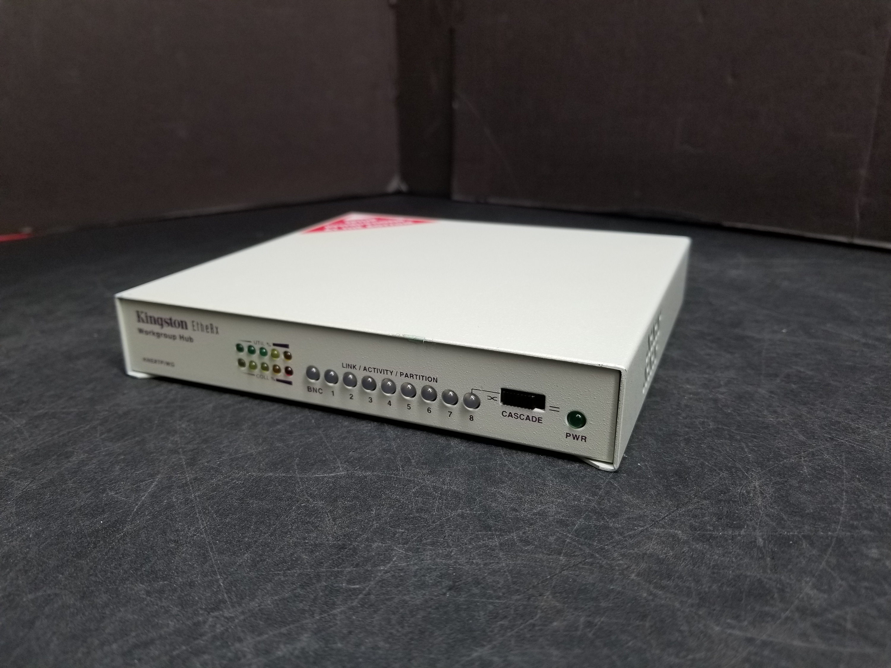 Vintage Kingston EtherX KNE8TP/WG Internet Switch