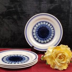 Vintage Ridgway Ironstone England Sonate Set von 4 Tellern