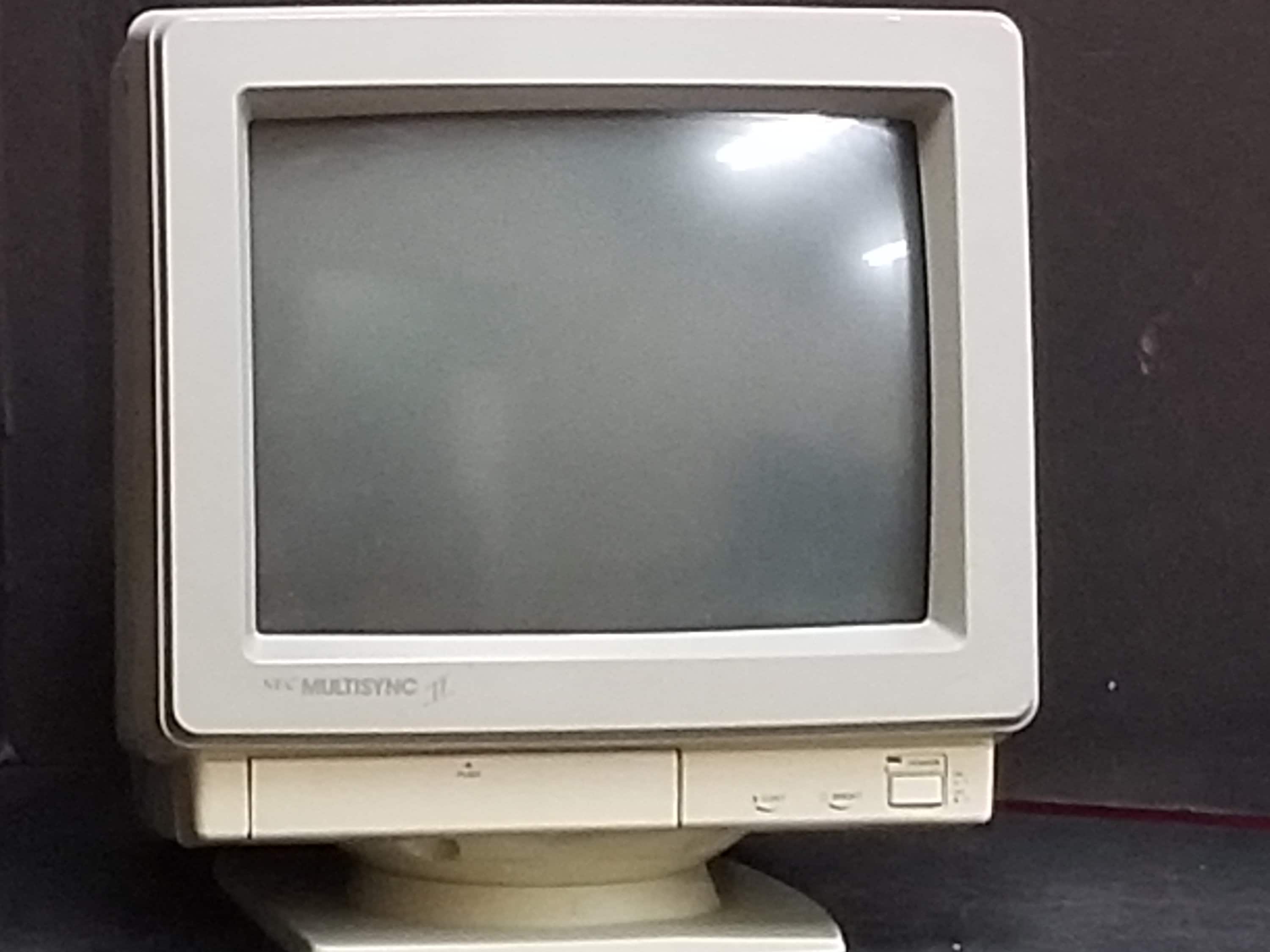 Vintage NEC Multisync II JC-1402HMA 1988 Display Tested Not
