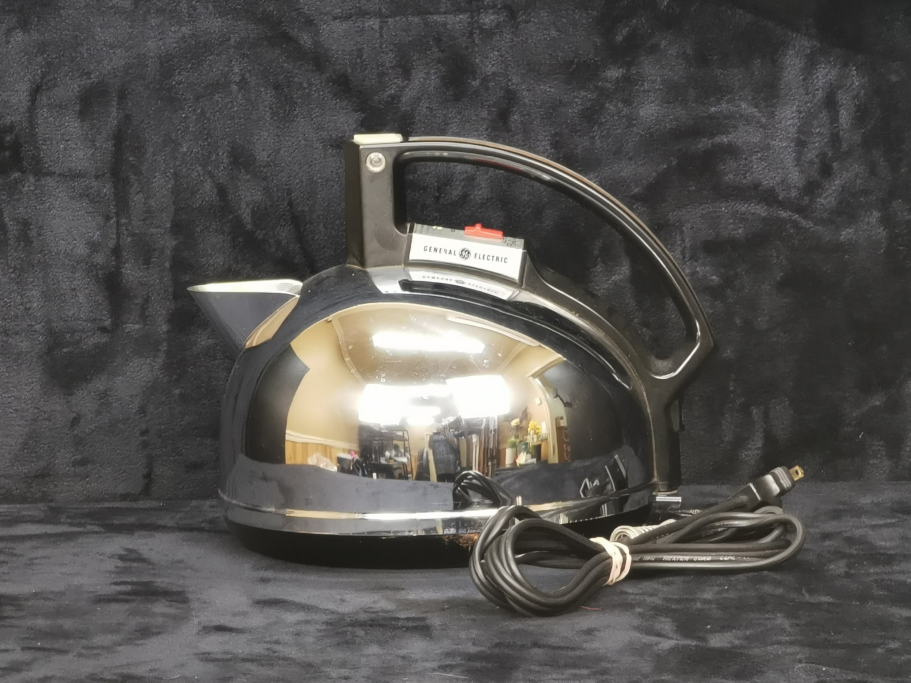 Vintage General Electric Kettle Ke61a Automatic Boil N Shimmer Tested Working Etsy Canada