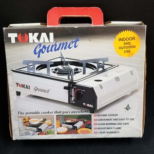 Vintage Tokai Gourmet Portable Butane Cooker