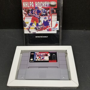 NHLPA Hockey 93 - Super Nintendo SNES - Complete