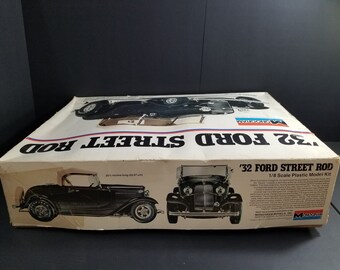 Monogram '32 Ford Street Rod 1/8 #2602 Pre Assembled by Pro - Etsy