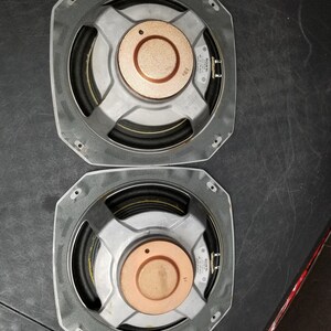 Vintage Sony Pair Carbocon SS-3150 Woofer 8in 1-502-580-11 Tested Working image 8