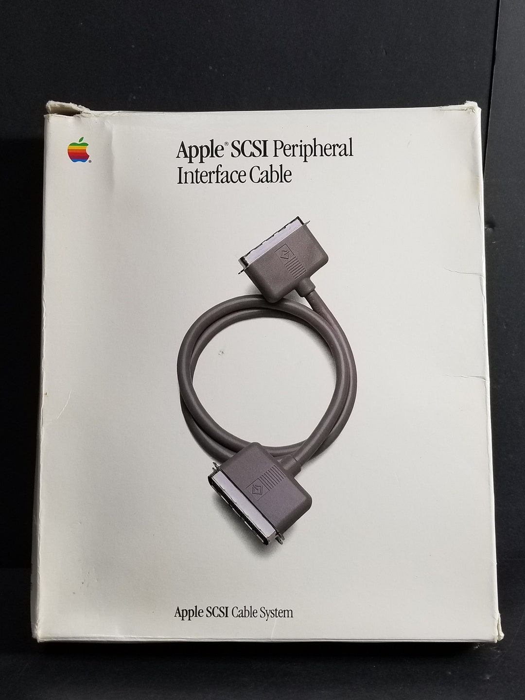 Vintage Apple SCSI Peripheral Interface Cable Apple II With Original ...