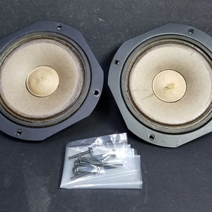 Vintage Sansui SP-5500X Pair of Midrange Speaker Tested Working