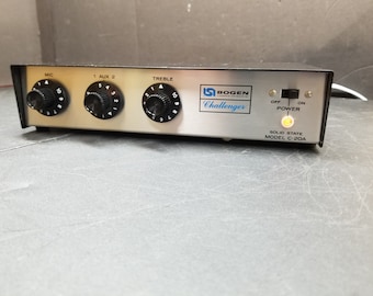 Bogen Challenger Solid State Public Address Amplifier Model C-20A Works