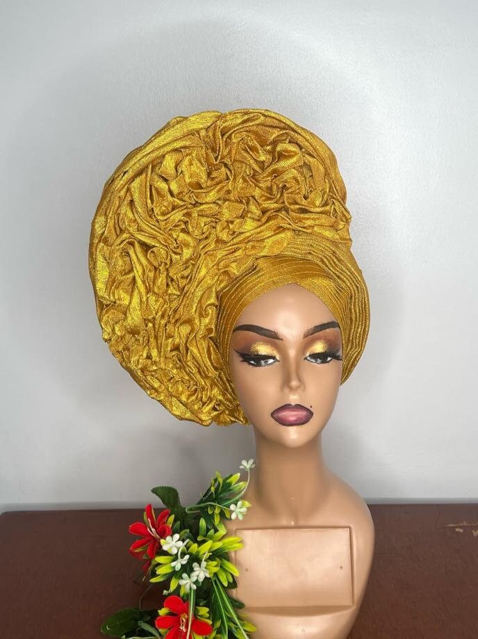 African Auto Gele/ipele - Etsy