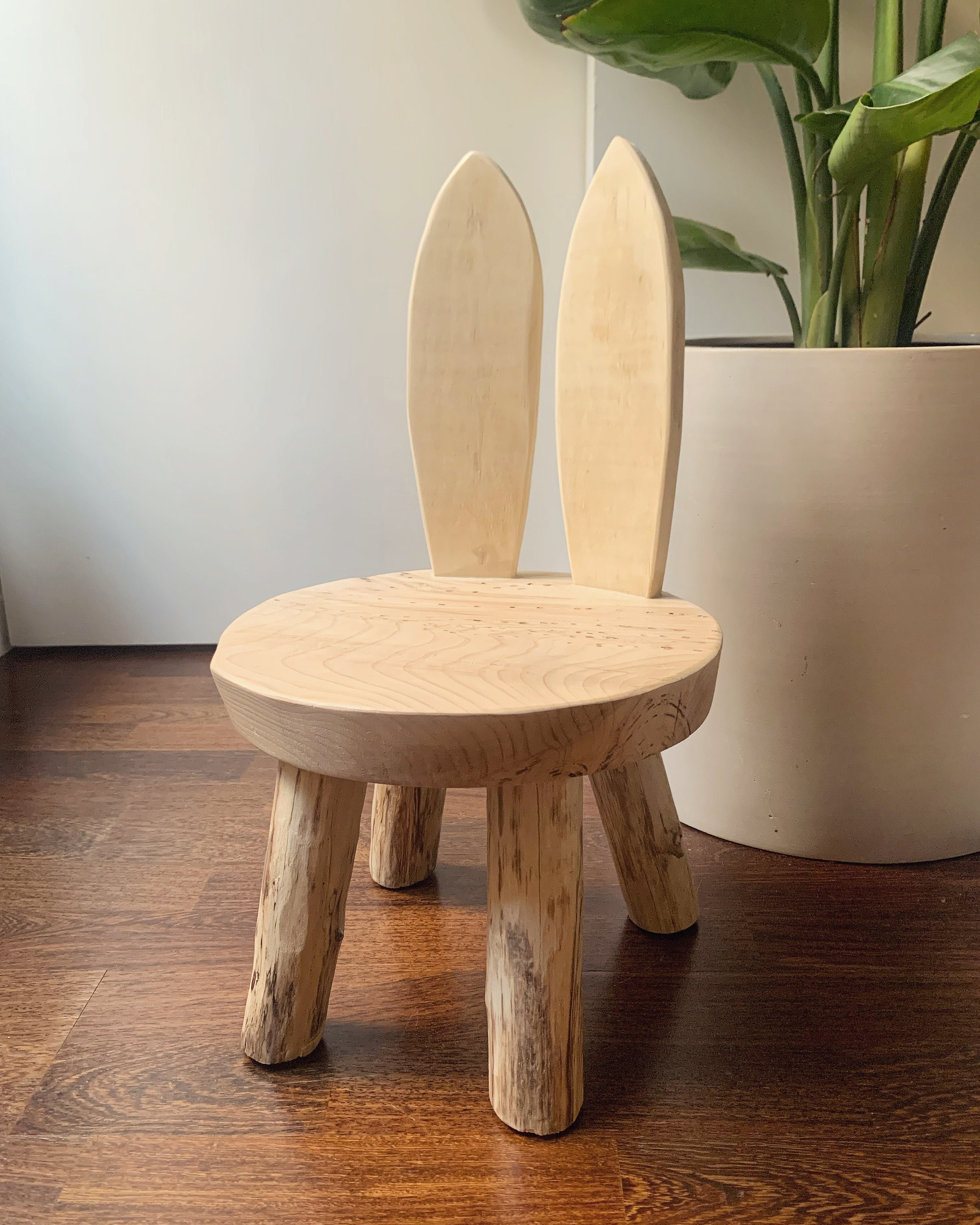 chaise Bois Enfant Oreilles