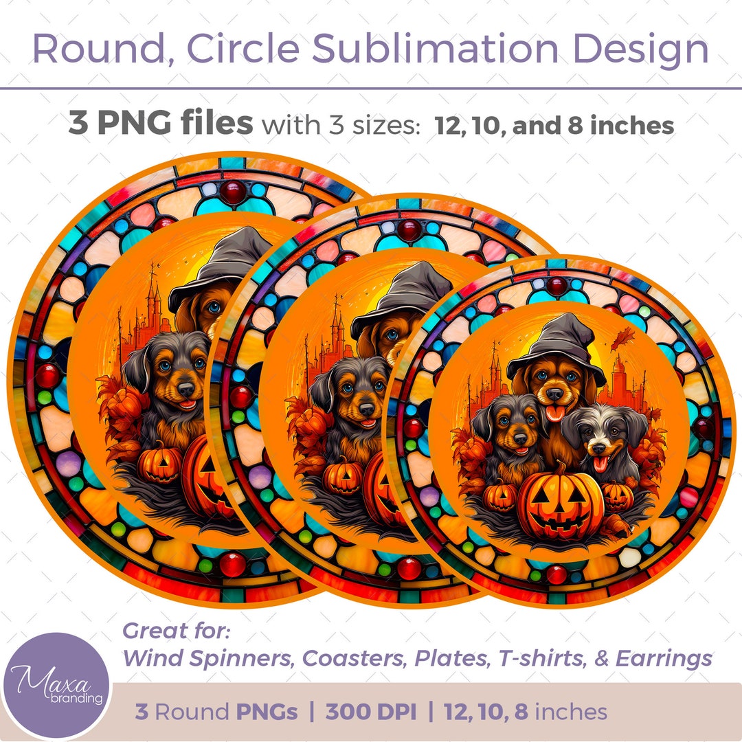 Halloween Dogs Sublimation Design PNG, Cute Dogs Digital Clipart for ...