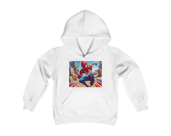 Spida-Man Youth Heavy Blend Huvtröja
