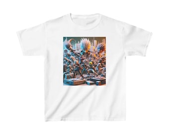 Camiseta de algodón pesado™ para niños de DBZ
