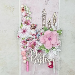 Personalisierte Taufkarte | Personalisierte Taufkarte | Taufkarte Karte | Herzlichen Glückwunsch zur Taufe Geschenk für Baby