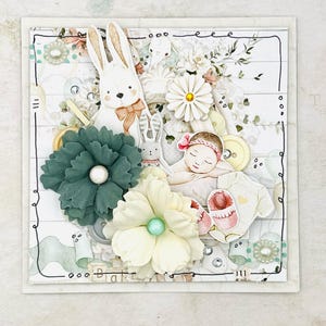 Welcome Little One-babykaart, pasgeboren kaart voor babyshower of bezorgcadeau, unieke wenskaart voor koppels