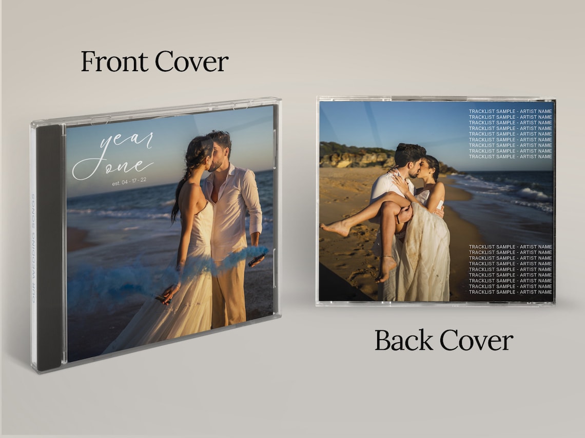 Fully Custom CD Jewel Case Custom With Pics & Songs Fast Etsy UK