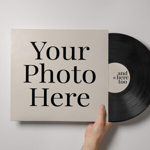 Personalized Vinyl Record Mixtape, Custom Playlist LP, Wedding Gift image 3