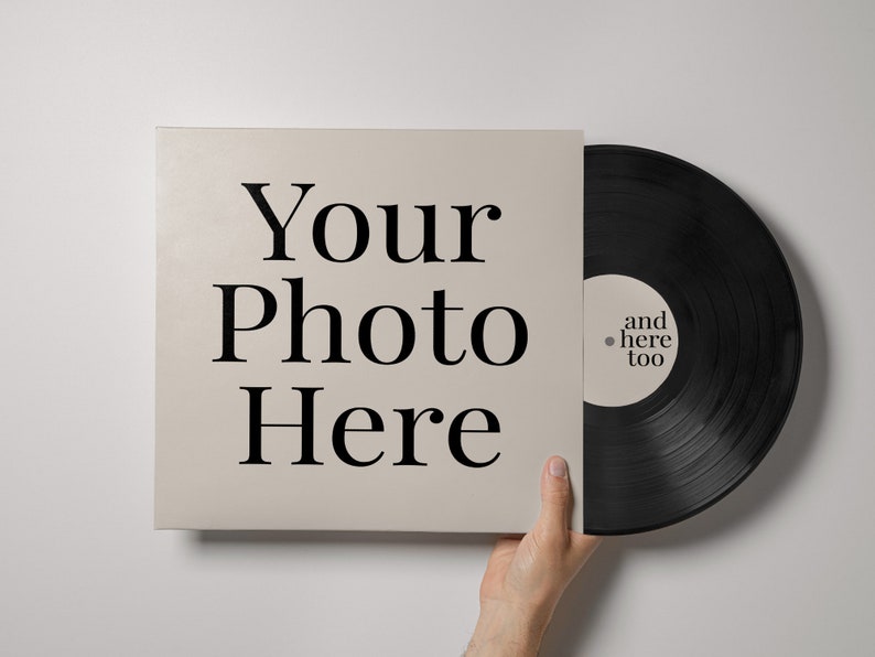 Personalized Vinyl Record Mixtape, Custom Playlist LP, Wedding Gift image 3