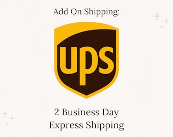 2 Business Day Express Shipping