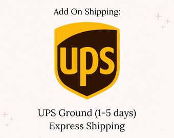 UPS Ground (1-5 days) Express Shipping