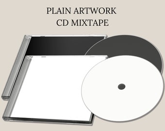 Custom CD Mixtape, Jewel Case, Personalized Music, No photos/artwork, Free Shipping, Custom CD, Custom Gift, Custom Lyrics, Custom Mixtape