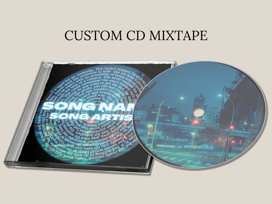 Personalized Photo CD Mixtape, Custom Jewel Case - Etsy