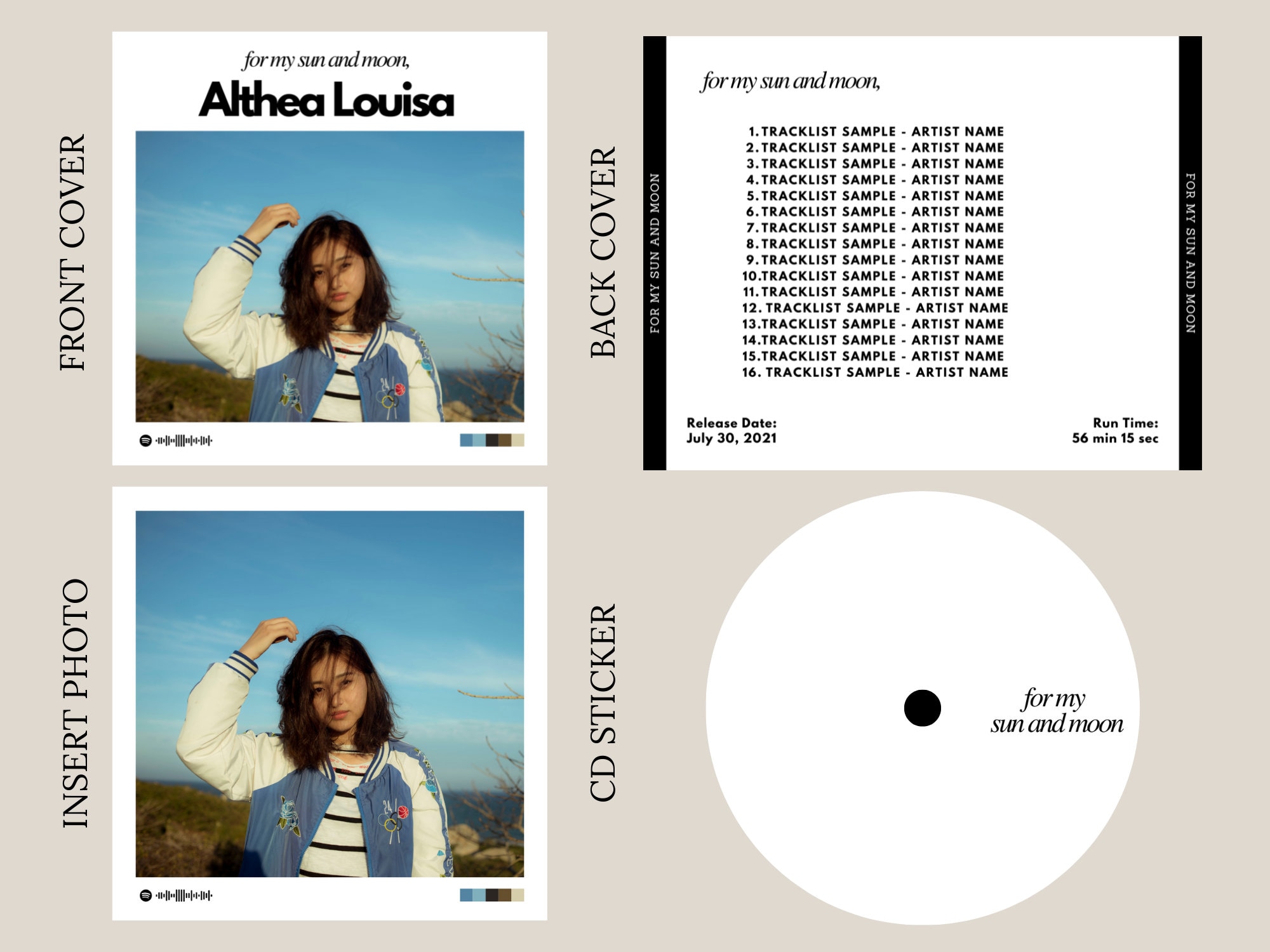 Custom CD Jewel Case Custom With Pics & Songs Fast FREE Etsy UK