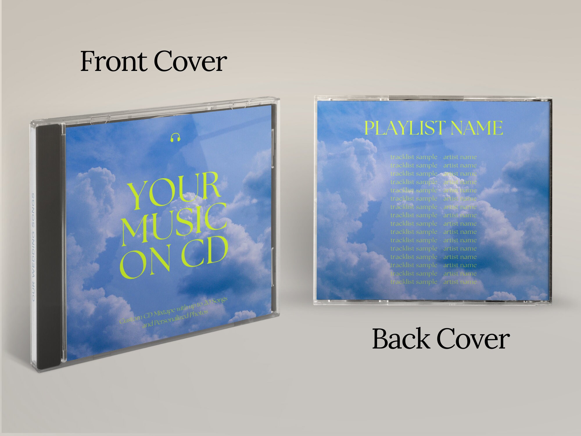 Custom CD Jewel Case Custom Pics Custom Songs 70 Mins Etsy UK