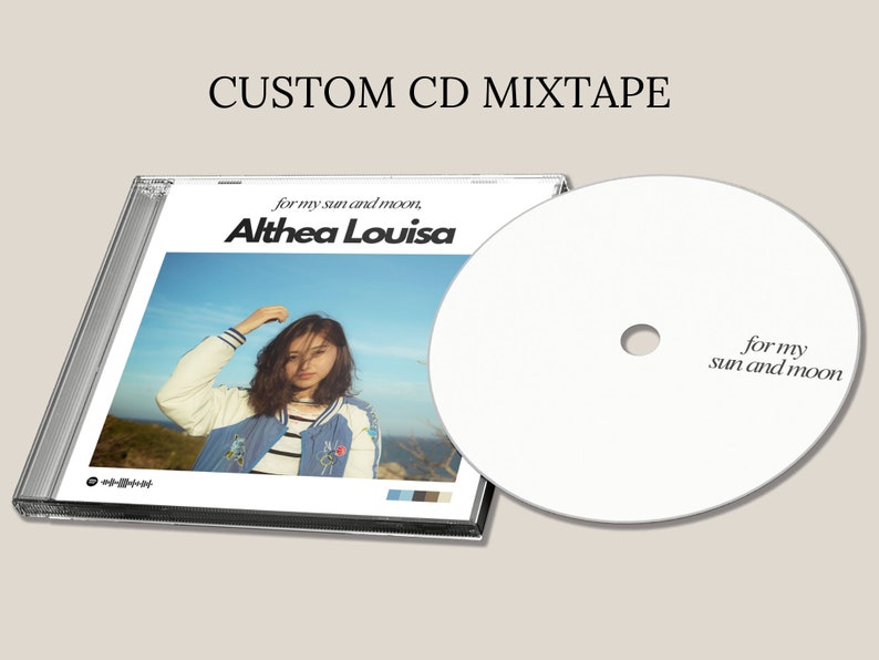 Custom CD Jewel Case, Custom With Pics & Songs Fast FREE Shipping Compact Disk Playlist Great for Gifts image 1
