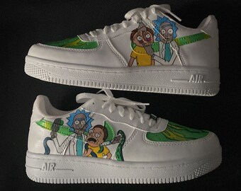 rick and morty air force 1