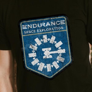 Endurance Space Exploration Shirt, Sci-Fi Mission Patch Tee, Space Travel Graphic Shirt, Astronomy Lover Gift, Interstellar Explorer Tee
