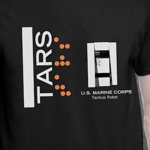 TARS Interstellar Robot Shirt, Space Graphic Tee, Sci-Fi Robot Shirt, Cosmic Apparel, Space Lover Gift, Minimalist Sci-Fi Tee