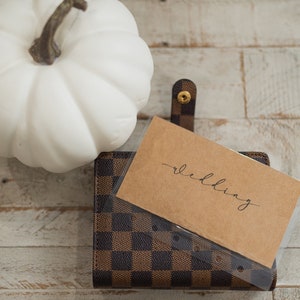 Cash Envelope (Brown) - Glossy Finish/A7 sized